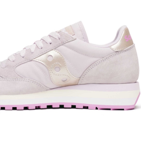 Women’s Saucony Jazz Triple Sneakers Size 9 Orchid Metallic - Picture 3 of 8